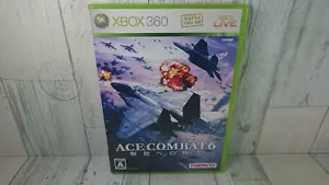 Xbox360 Ace Combat 6 Fires of Liberation - Japanese Version - Namco - USED Game - Picture 1 of 12