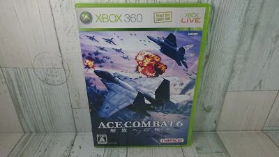 Xbox360 Ace Combat 6 Fires of Liberation - Japanese Version - Namco - USED Game - Image 1 of 4