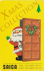 Télécarte JAPON - PERE NOEL - CHRISTMAS SANTA CLAUS JAPAN phonecard - Imagen 1 de 1