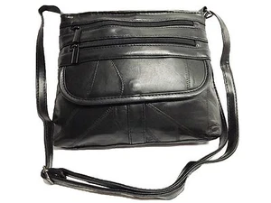 LADIES LEATHER CROSSBODY (DAILY USE) 100% LEATHER - Picture 1 of 12