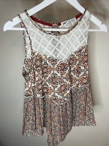 Small Tank Top - Jolt Preowned Lace Bodice - Picture 1 of 8