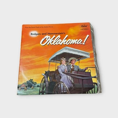 Oklahoma Rodgers And Hammerstein Sound Track Vinyl LP Capitol Records W595 - Image 1 of 4