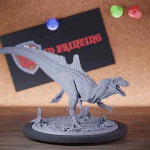 Dinosaur Run Miniature Monster Mini Dungeons and Dragons Mini DnD 5e TTRPG - Picture 1 of 8
