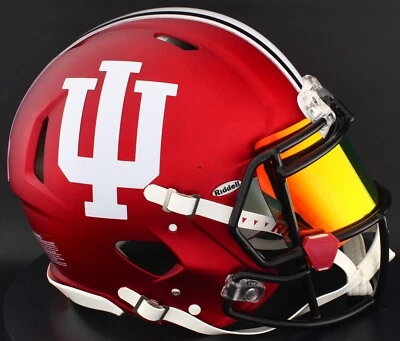 INDIANA HOOSIERS NCAA Riddell Speed Full Size AUTHENTIC Football Helmet - Image 1 of 4