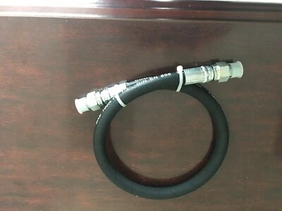 GATOR 3/4" x 180" 2Wire 3,125 PSI Hydraulic Hose Assembly with 2-Male Pipe Swivel 3/4