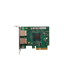 Fujitsu Primergy Dual Port Gigabit Server Adapter D2735-A12 GS 1 Low Profile - Afbeelding 1 van 4