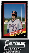 John Mitchell 1988 CMC Tidewater Tides #8  New York Mets