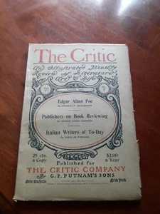 THE CRITIC...ANTIQUE MAGAZINE..AUGUST 1902 - Bild 1 von 11