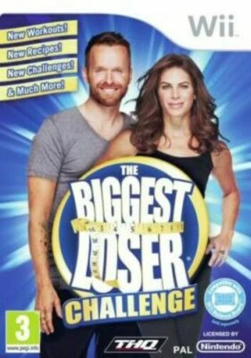 The Biggest Loser Challenge Nintendo Wii PAL UK Weight Loss Game (NM) - Image 1 of 4