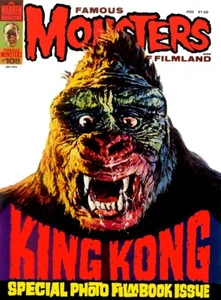 Comic Cover Poster - Famous Monsters of Filmland Magazine #108 (1974) Art 18x24 - Picture 1 of 1