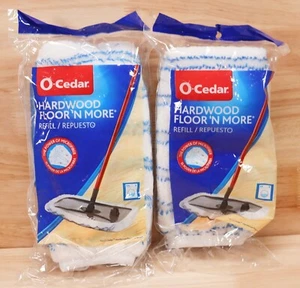 Recarga de fregona de microfibra O-Cedar HARDWOOD FLOOR 'N MORE (PAQUETE DE 2) - Imagen 1 de 3