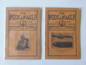 The Modelmaker Working Models Magazines Jan 1931 and April 1931 - Picture 1 of 3