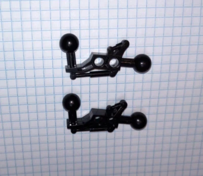 2 Black Lego 32173 Star Wars Mindstorms Bionicle  leg arm Technic 2 Ball Joints - Image 1 of 4