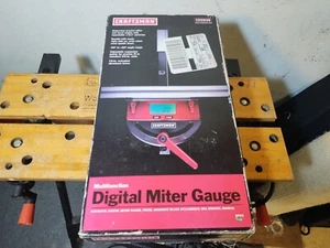 Craftsman 29939 Table Saw Precision Digital Miter Gauge Tool **NOB - Picture 1 of 5