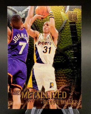 1996-97 Metal #129 Reggie Miller N227 - Image 1 of 2