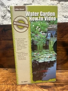 Little Giant - Water Garden: How to Video (2001 VHS Tape) - Picture 1 of 7