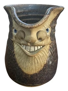 Muggins Pottery Ugly Mug Cheeky Face 1985 Studio Collectable - Picture 1 of 7