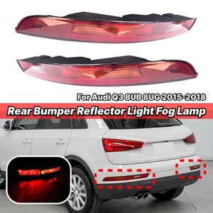 Par de parachoques luz trasera reflector luz de freno trasero para Audi Q3 8UB 15-18 - Imagen 1 de 14
