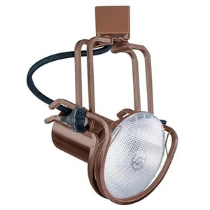 ET655B Elco Lighting H-Track-Track Head Line Voltage Wire Form Fixture in Bronze - Picture 1 of 2