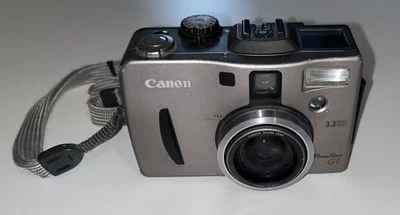 Canon PowerShot G1 3.3MP Flip Screen Digital Camera Silver  - Image 1 of 4