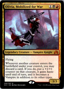 Olivia, Mobilized for War M Shadows over Innistrad 248 Near Mint - Bild 1 von 1