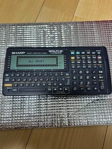 Calculatrice de fonction Sharp Pocket Computer PC G850V testée - Photo 1/3