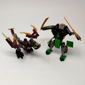 LEGO Ninjago Vehicle Bundle: Cole's Dragon (70599) & Lloyd's Mech (11909)