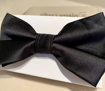 Pajarita de satén Pierre Cardin talla única NEGRA (NUEVA) Foto 1 de 3