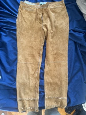 PANTALONES DE GAMUZA VINTAGE TOMMY HILFIGER MUJER Foto 1 de 4