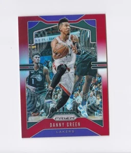 2019-20 Panini Prizm Prizms Red #60 Danny Green /299 Raptors Lakers UNC Tar Heel - Bild 1 von 2