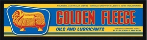 GOLDEN FLEECE MOTOR OIL SPIRIT RUBBER BACKED BAR MAT RUNNER - Picture 1 of 1