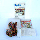 Vtg Bucilla America Collection Winter Sunday Needlepoint Kit 4358 COMPLETE Open