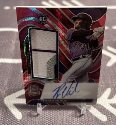 2022 Chronicles Spectra #134 Ryan Vilade /49 RC RPA 4-CLR Patch Auto - Image 1 of 2