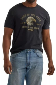 Land of the Free Grafik T-Shirt Home Of The Brave Patriotic Herren XL - Bild 1 von 4