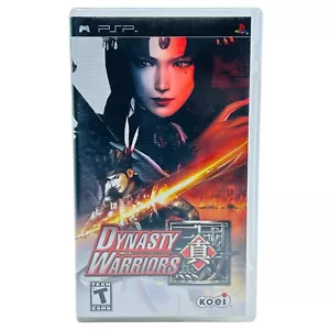 Dynasty Warriors (Sony PSP, 2005) CIB Juego Completo Probado con Manual - Imagen 1 de 4
