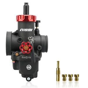 Carburador de motocicleta de carreras NIBBI PE30 mm con chorros de carburador para moto de cross 250cc-300cc - Imagen 1 de 7