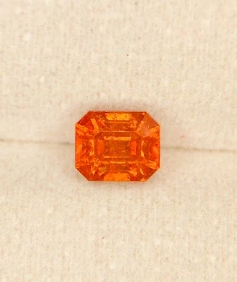 1.48Ct Natural Faceted Sparkling Fire Top Rare Spanish Sphalerite Loose Gemstone - Image 1 of 2