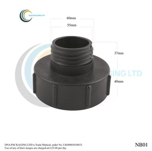 IBC Adapter S100x8 (3 inch) Female to S60x6 (2 inch) Male Reducer - Picture 1 of 2