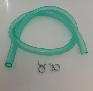 Vespa Fuel Pipe with Clips, Geared LML Petrol Pipe 700mm, 7x12mm PX 125 - 200 T5 - Picture 1 of 1