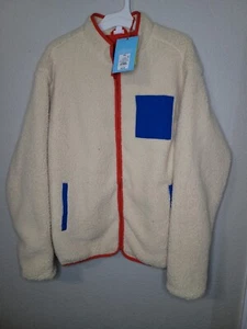 NWT LEGO Target Exclusive Youth XXL 2XL White Cream Sherpa Jacket - Picture 1 of 7