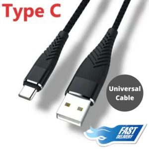 Type C USB PD Chargin Threaded For iPhone/Samsung Charging Charger Data Lead - Picture 1 of 8