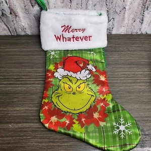 Medias Dr. Seuss El Grinch Que Robó Navidad FELIZ LO QUE SEA GUC VER FOTOS - Imagen 1 de 10