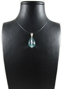 Ciondolo in Ossidiana Nobile e Argento 925 Made In Italy - Foto 1 di 4