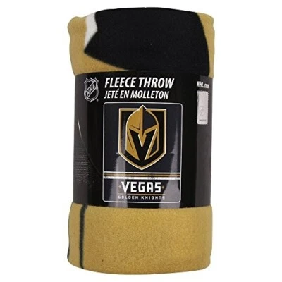 Vegas Golden Knights Manta Polar Lanzamiento NHL "Fade Away" Diseño Serie Nueva Foto 1 de 4