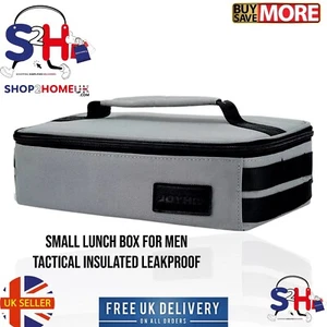 Lunch Box for Men Tactical Bag Insulated Leakproof Small Bag Reusable Office UK - Picture 1 of 8