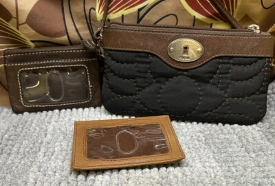 复古化石腕带,钥匙链 ID 和钱包 ID 3 件 批量  — 第 1/4 张图片