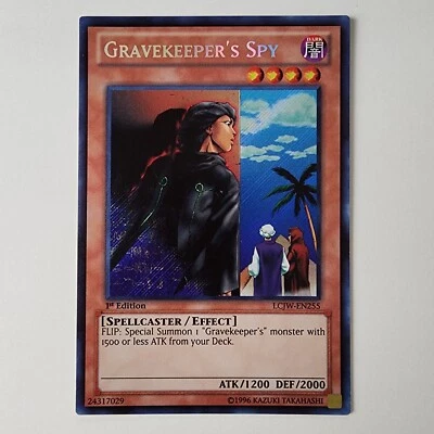 Gravekeeper's Spy - LCJW-EN255 - Secret Rare - NM/VLP - 1st ed - Yugioh - Image 1 of 2