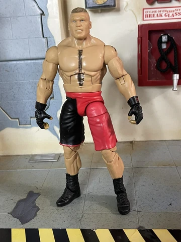 WWE Brock Lesnar Mattel Elite 19 Action Figure Best Of PPV Wrestlemania 29 GUC Cover