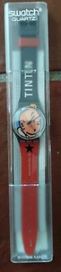 Tim und Struppi - SWATCH GM165 Uhr - Neu im ungetragenen Gehäuse - Bild 1 von 3