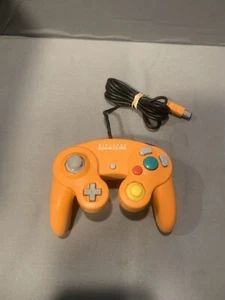 Nintendo GameCube Controller OEM Tight Joysticks Clean Orange Spice Tested US - Picture 1 of 8